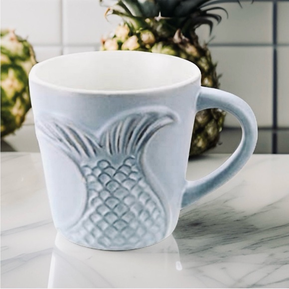 Starbucks•2016 3 fl oz Demitasse Cup•Satin Pastel Blue•Dimensional Mermaid Tail - Picture 1 of 9
